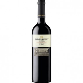 Vino tinto reserva D.O Rioja BARON DE LEY botella 75 cl